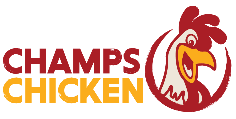 INNIS CAOI CAOI 0201 30684 Champs Chicken Be a Mealtime Hero Fried Chicken Franchise logo a